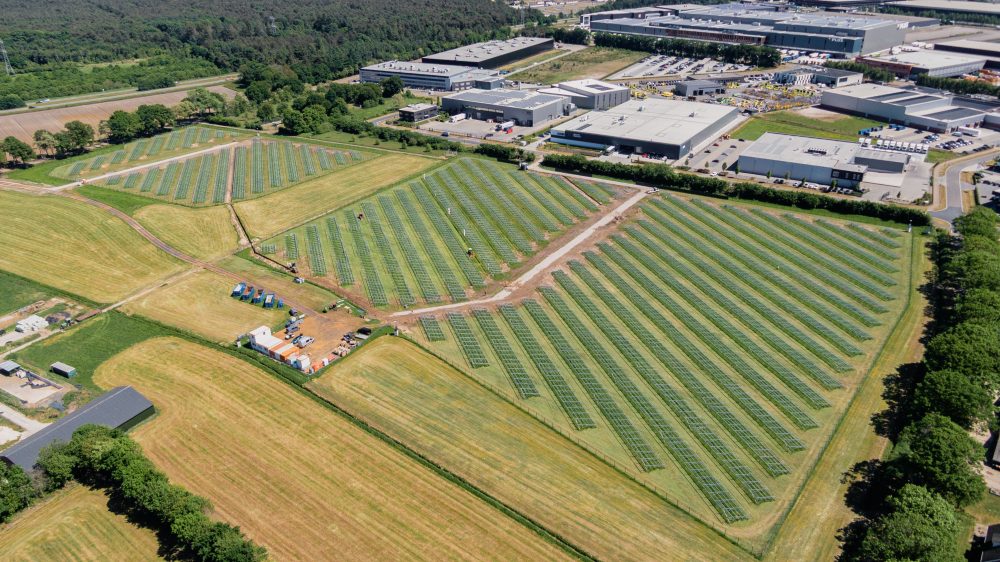 Bouw Zonnepark De Mun gestart - PowerField